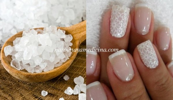 морская соль для ногтей