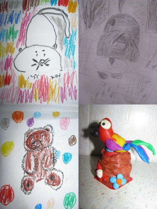 Творчество Дианы детские рисунки